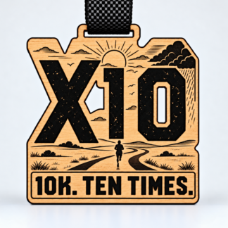 X10 2027 — Finisher’s Medal
